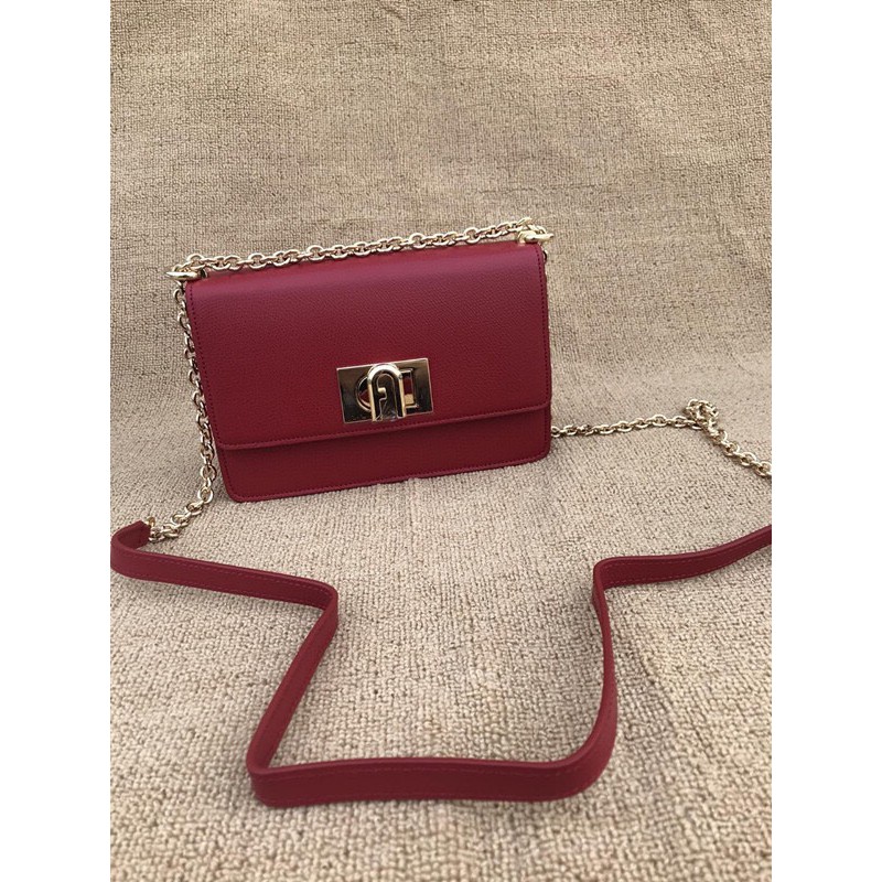 Túi Nữ Furla 1927 mini Crossbody. Hàng da bò thật 100%. Size 20 fullbox