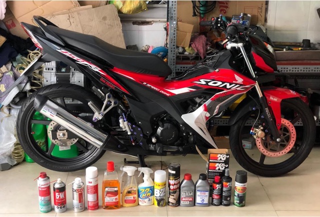 Nắp bình dầu tay thắng Sonic 150R  chính hãng indo