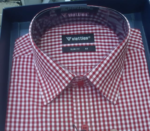 Áo Sơ Mi Việt Tiến Chính Hãng Dáng ôm | BigBuy360 - bigbuy360.vn
