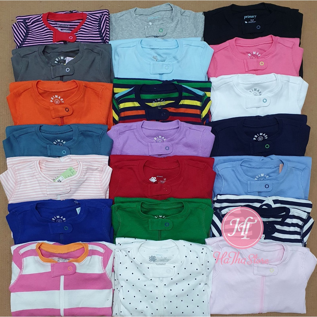 (SIZE 9M) Body vớ PRlM4RY phôm ôm size 7-8,5kg cho bé trai bé gái