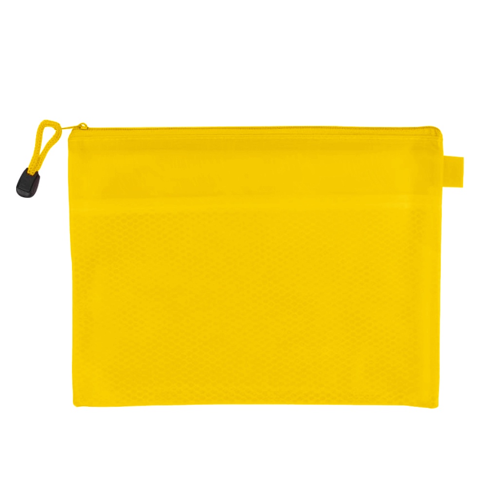 Túi đựng tài liệu khổ A5 bằng PVC chống thấm nước có khóa kéo tiện dụng | BigBuy360 - bigbuy360.vn