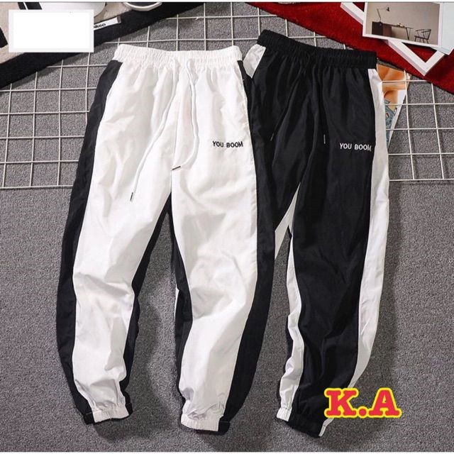 JOGGER PANTS UNISEX – QUẦN JOKER YOU BOOM THỂ THAO NAM NỮ MẶC CẶP – FREESTYLE 24