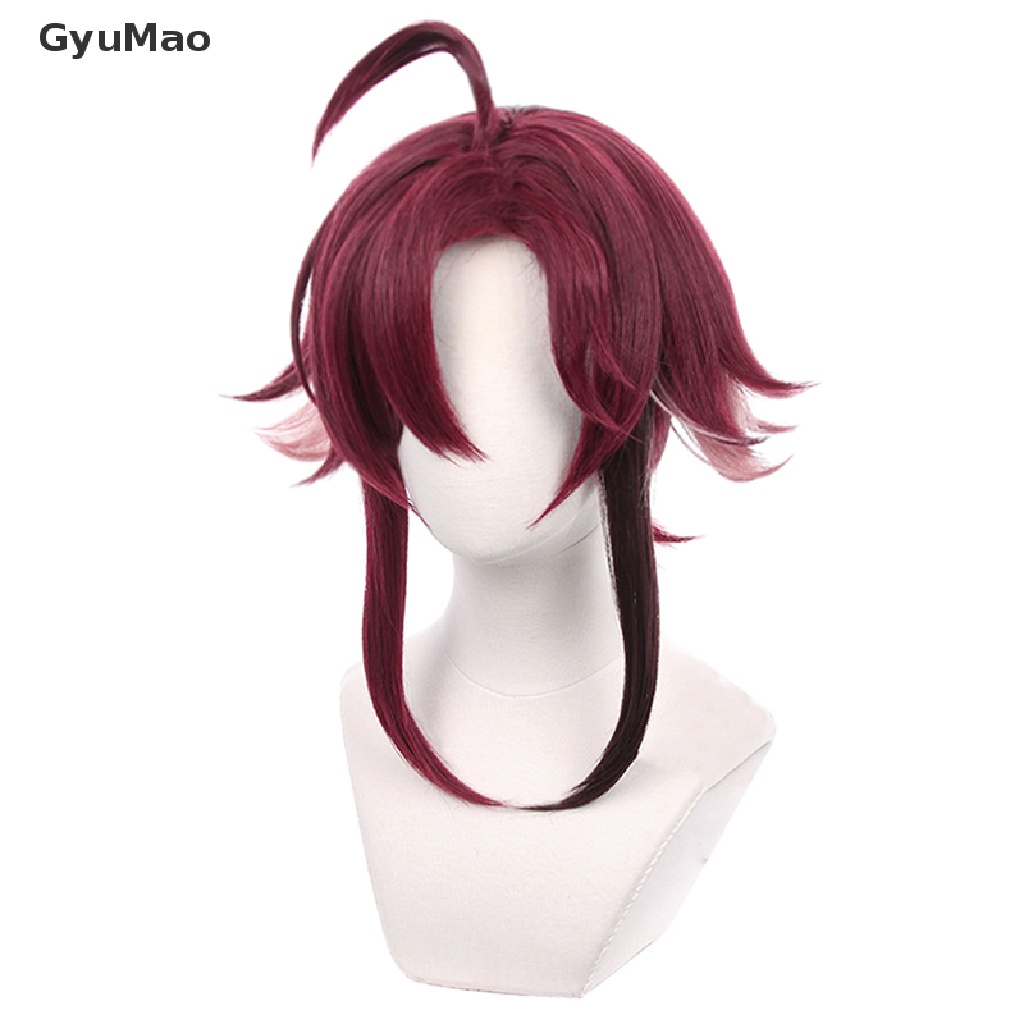 Tóc giả ngắn hóa trang Genshin Impact Shikanoin Heizou phong cách Harajuku HDY