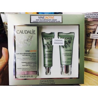 Set Caudalie Vineactiv Energizing & Smoothing - Dưỡng trắng cấp ẩm