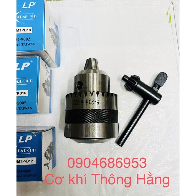 Đầu kẹp mũi khoan măng ranh B18 kẹp 1-16mm. Kẹp cực chắc chắn, siêu bền