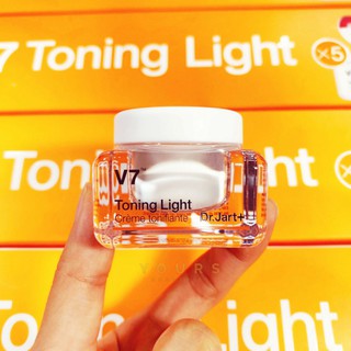 [Auth Hàn] Kem Dưỡng Trắng Tái Tạo Da V7 Dr Jart+ Toning Light Mini 15ml D1