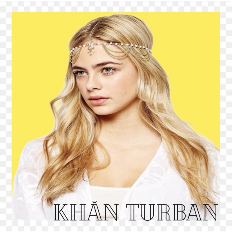 Bờm tóc bohemian - Vòng đội đầu head chain boho style