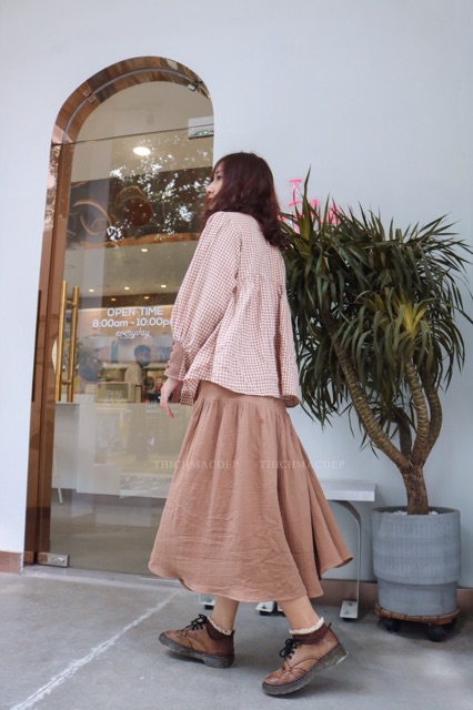Áo Lady chất liệu Xô Cotton
