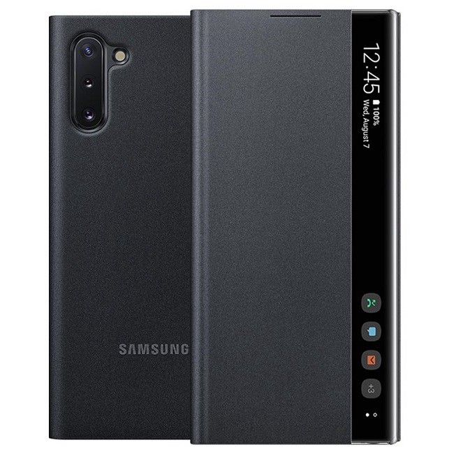 [FULLBOX CHÍNH HÃNG] Bao Da Clear View Note 10/ Note 10 5G Chính Hãng Samsung, Có 4 Màu: Đỏ, Đen, Trắng, Bạc