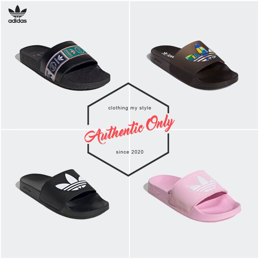 Dép Adidas ADILETTE LITE PRIDE Đi Nước Được - FY9017, FU8298, FU9139