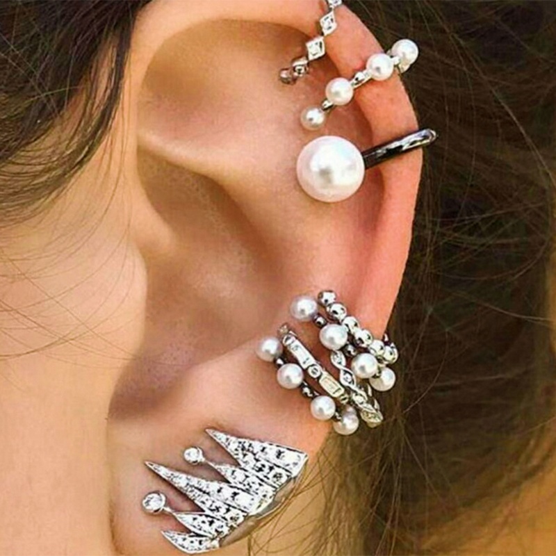 Set 9 Khuyên Vành Tai Phong Cách Bohemian Thời Trang Cho Nữ
