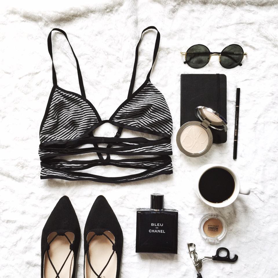 Bralette Cotton Dây Eo F21