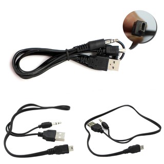 Dây cáp chuyển đổi 2 trong 1 từ Usb sang Mini Usb B 5 Pin sang Mm Aux Mp3