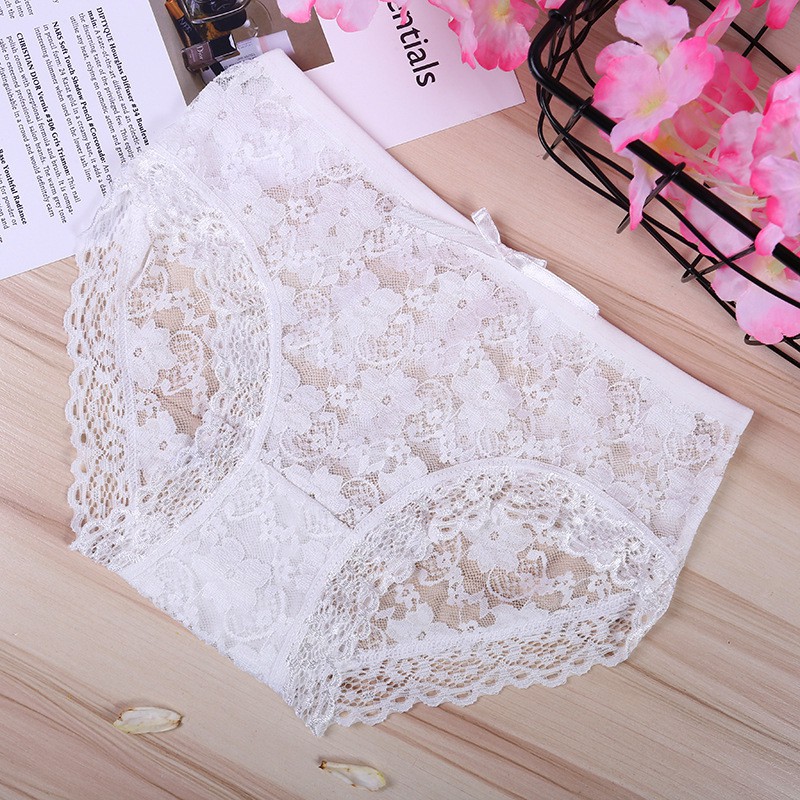 HÀNG MỚI VỀ - QUẦN LÓT REN HOA ĐÍNH NƠ QUYẾN RŨ