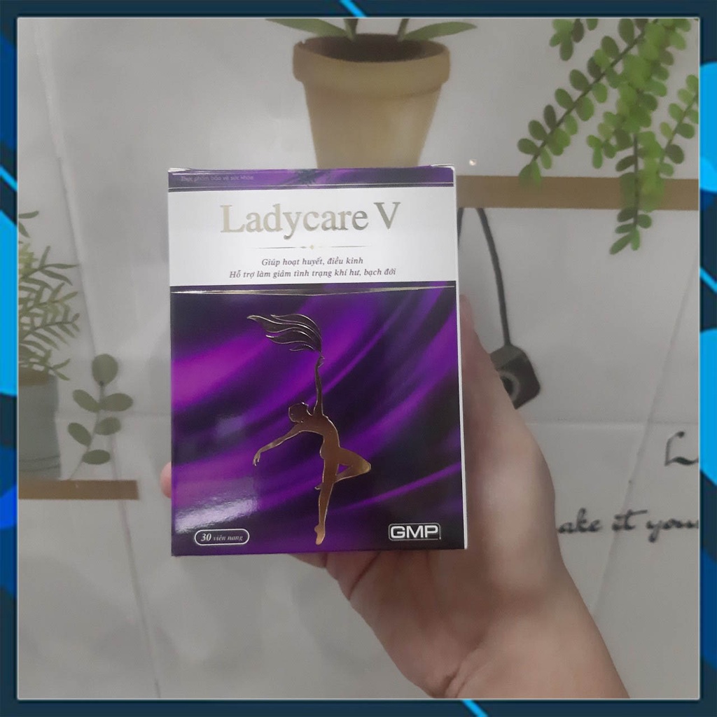 Viên Cân Bằng Nội Tiết Tố Nữ LADY CARE V - Cho Vườn Hồng Tươi Trẻ Tăng Độ Se Khít - Chính Hãng 30 Viên