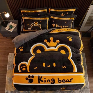 bộ ga gối nỉ nhung + 2 vỏ gối ôm