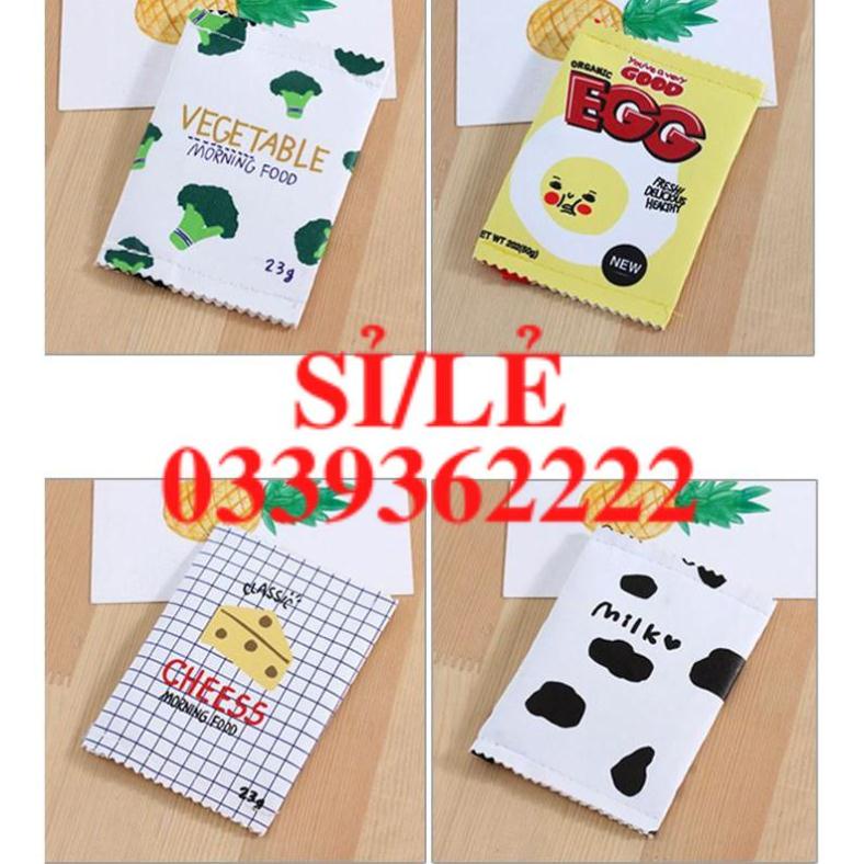 [ HAIANHSHOP ] Ví Mini Đa Năng Hình Bánh Quy - Ví đựng tiền/ chìa khóa/ Phụ Kiện Duashop &gt;