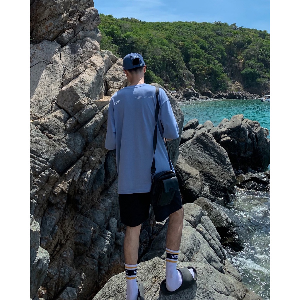 Nón Lưỡi Trai RANVERBAE OCEAN VIBE CAP Xanh Dương
