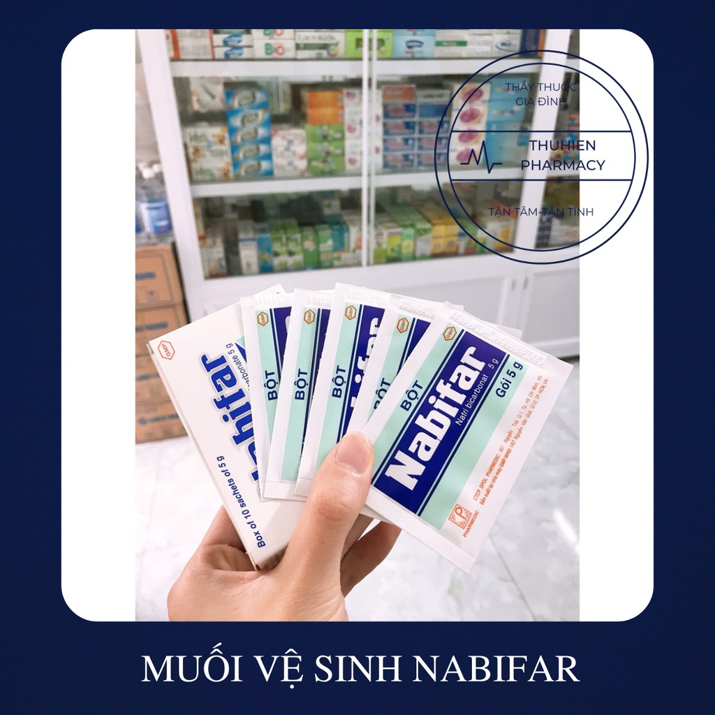 MUỐI VỆ SINH NABIFAR HỘP 10 gói