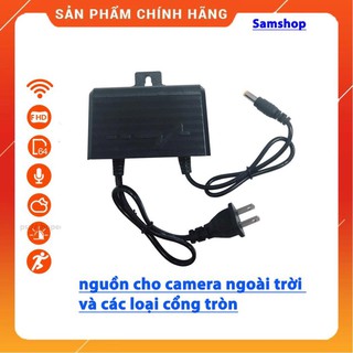 Nguồn dời chống nước 12v-2a, nguồn camera 12v-2a, adapter camera ngoài trời