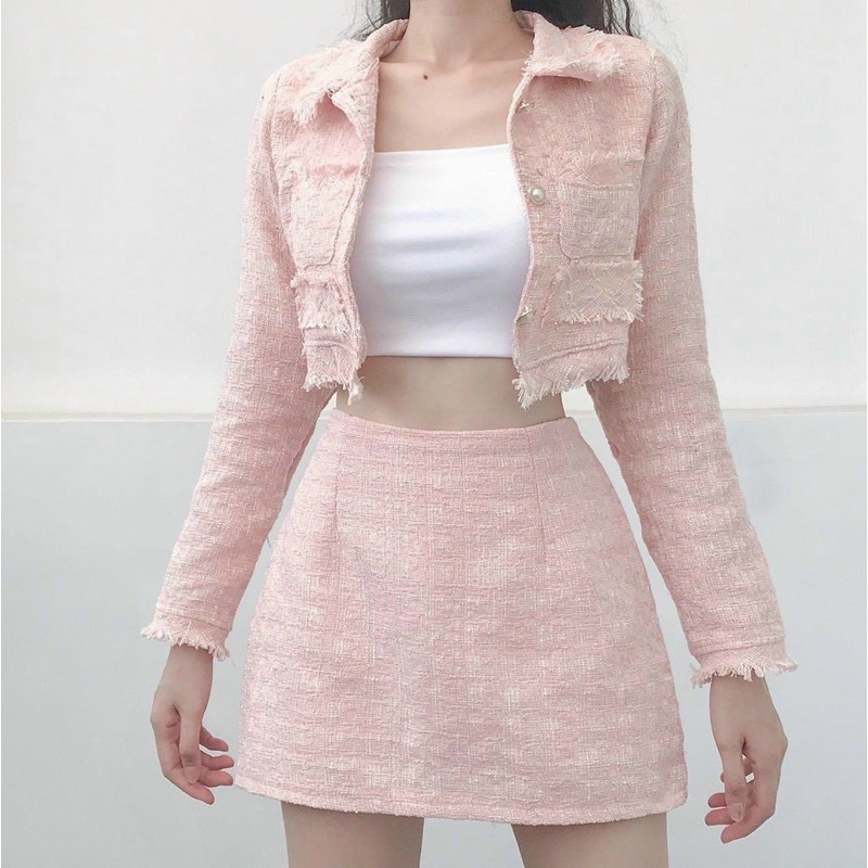 SET VÁY ÁO BỐ DẠ CARO | BigBuy360 - bigbuy360.vn