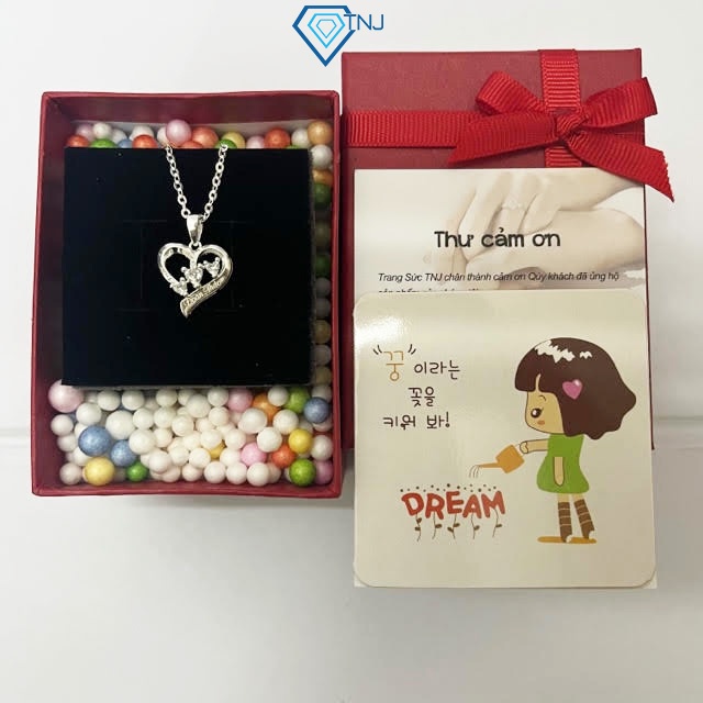 Hộp quà tặng valentine 14 2, 8 3 cho người yêu đẹp có xốp và thiệp HQ0005 - Trang Sức TNJ