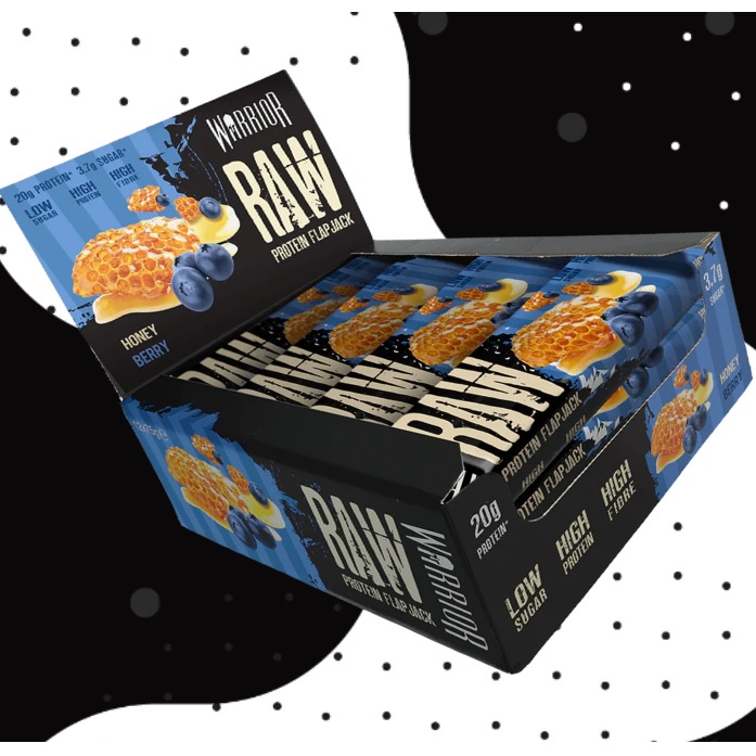 Warrior Raw Protein Flap Jack - Bánh Protein Bổ Sung Protein, Phát Triển Cơ Bắp