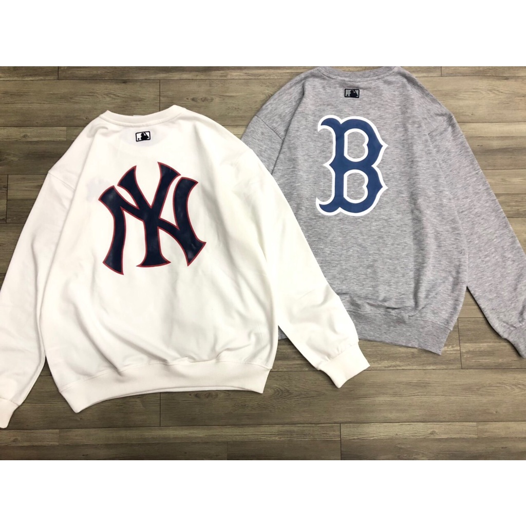 ÁO NỈ MLB BIG BACK LOGO BASIC LOGO THÊU FULL TAG TÚI