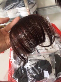Tóc mái thưa đủ màu