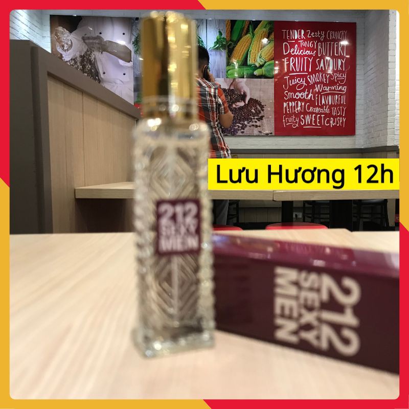 Nước Hoa Nam Nữ Thơm Lâu 212 Sexy 20ml Parfum Mùi Ngọt