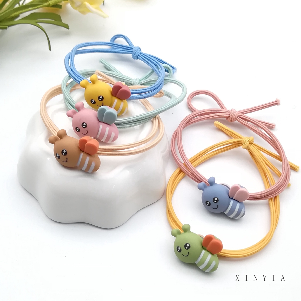 Dây Thun Cột Tóc Hoạ Tiết Hoạt Hình Đáng Yêu