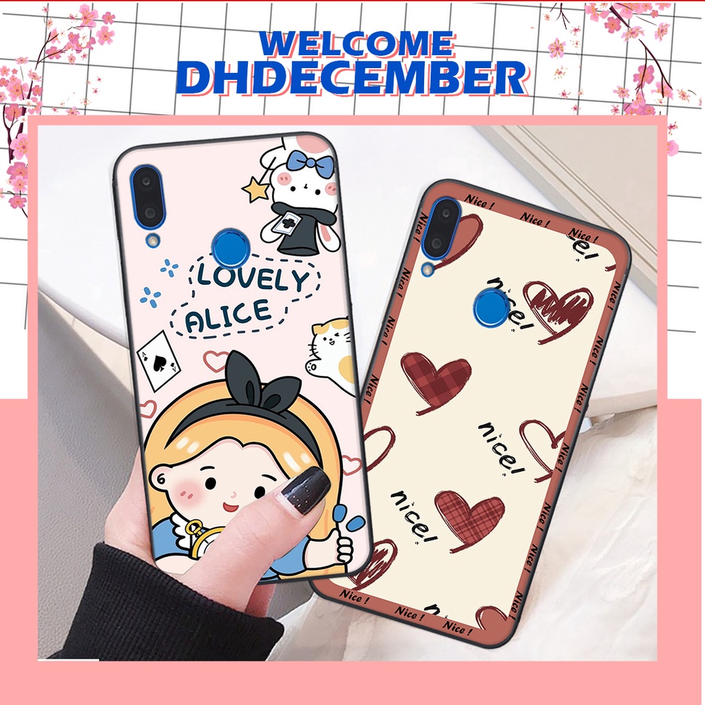 Ốp lưng Huawei NOVA 3i in hình nice ,good luck happy ốp xinh viền dẻo đẹp chất
