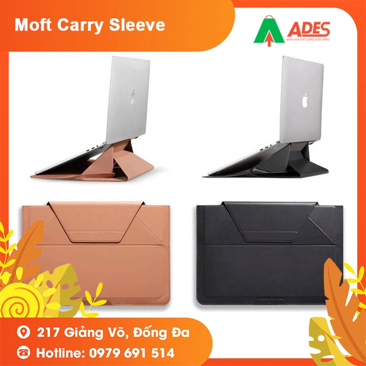 [Mã 154ELSALE2 giảm 7% đơn 300K] Moft Carry Sleeve - Túi và giá đỡ 2IN1 - Hàng Chính Hãng