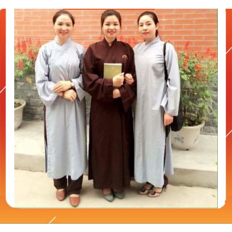 ÁO TRÀNG  PHẬT TỬ ADIĐÀ VẢI SILK