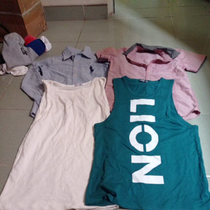 Dưới 30kg Thanh lý áo bé trai