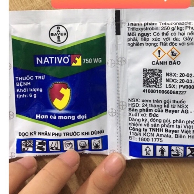 [Thuốc Bệnh] Thuốc trừ bệnh NaTiVo 750 WG