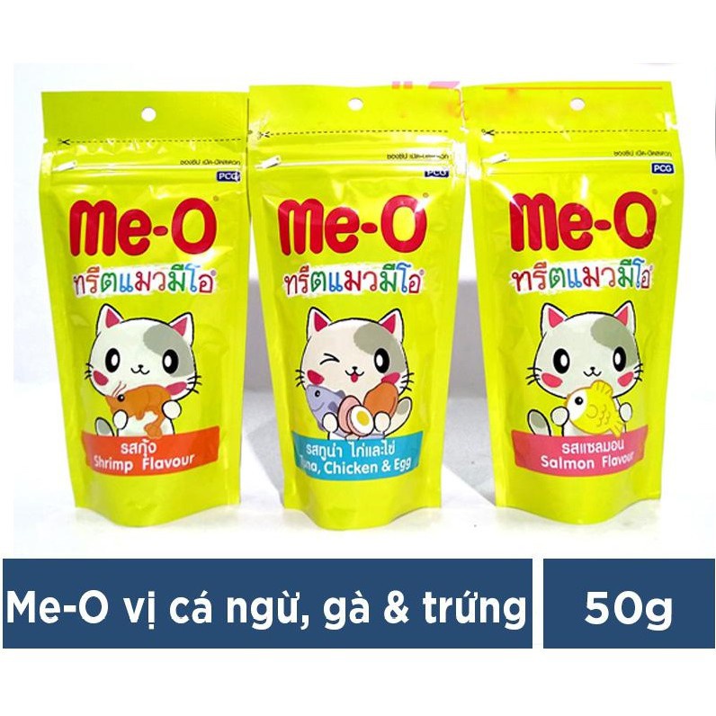 Bánh thưởng Me-O 50g dành cho mèo