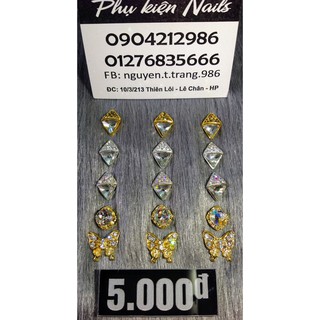 Phụ kiện nails - đá hình (5k/ viên)