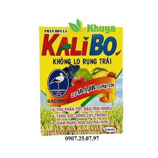 Phân bón Kali Bo 1kg Con Cò Không Lo Rụng Trái