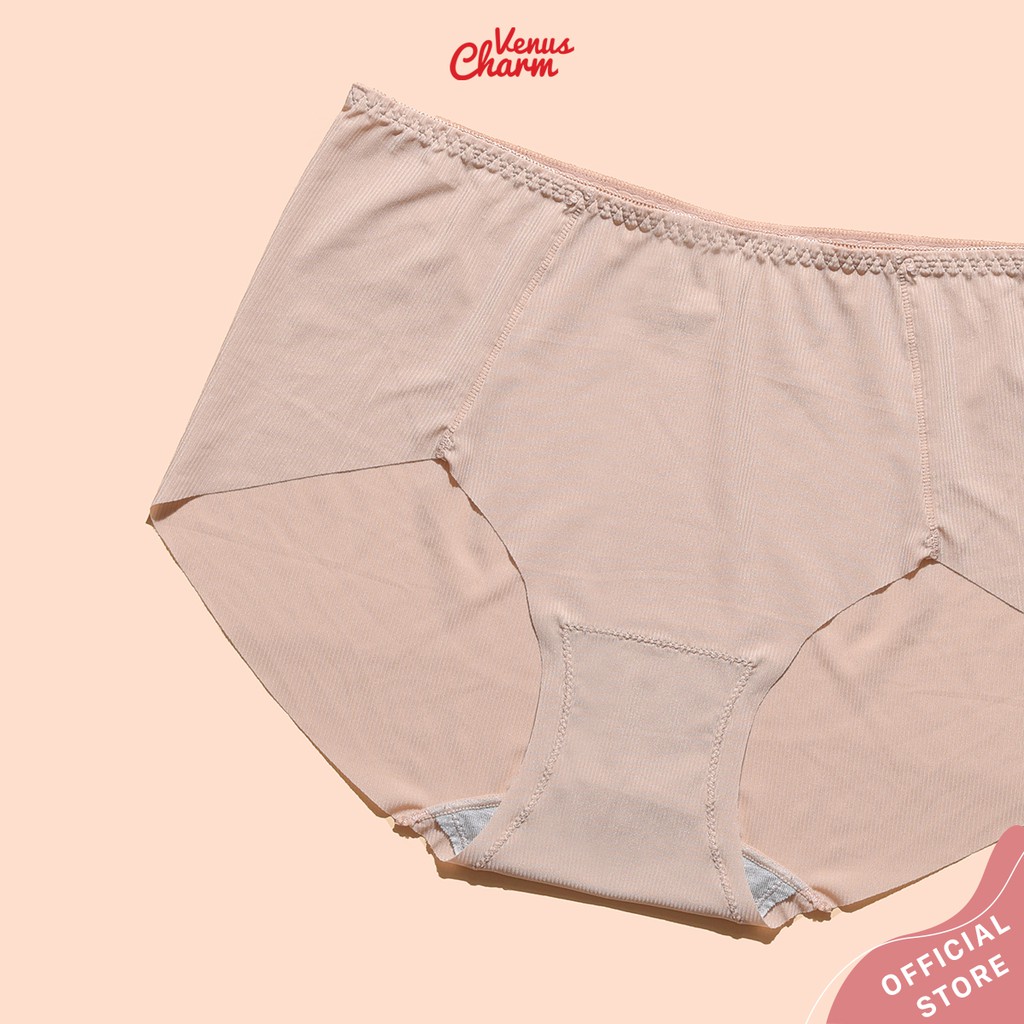 Quần lót thun mịn không viền ôm vòng 3 Venus Charm 9525