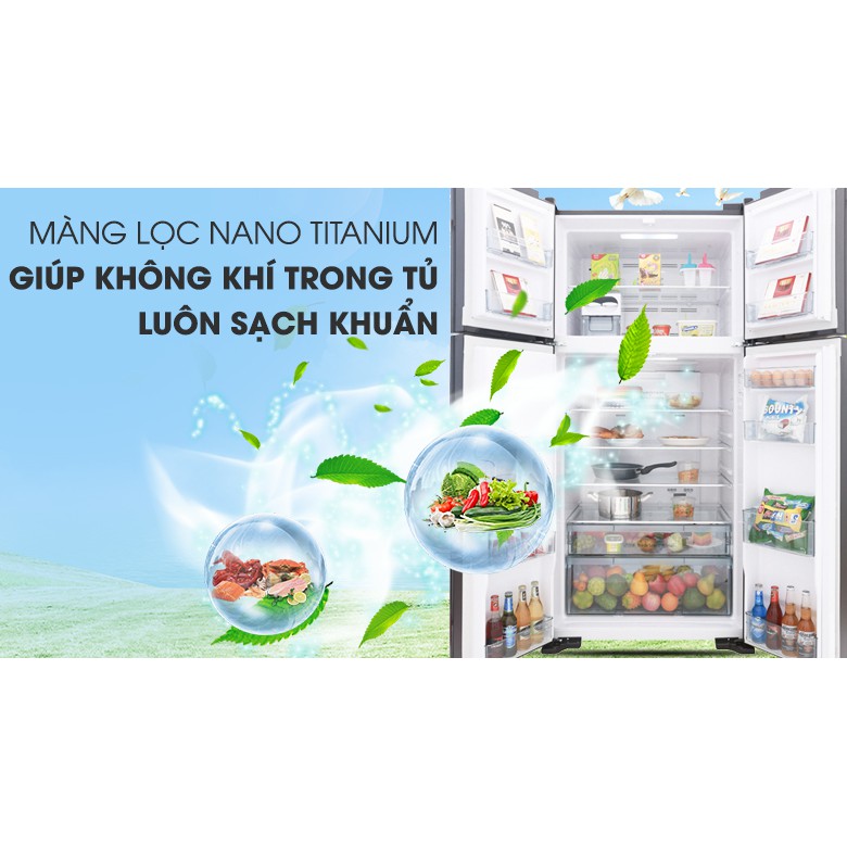 Tủ lạnh Inverter 540 lít Hitachi R-FW690PGV7(GBK) (2018) (Miễn phí giao tại HCM-ngoài tỉnh liên hệ shop)