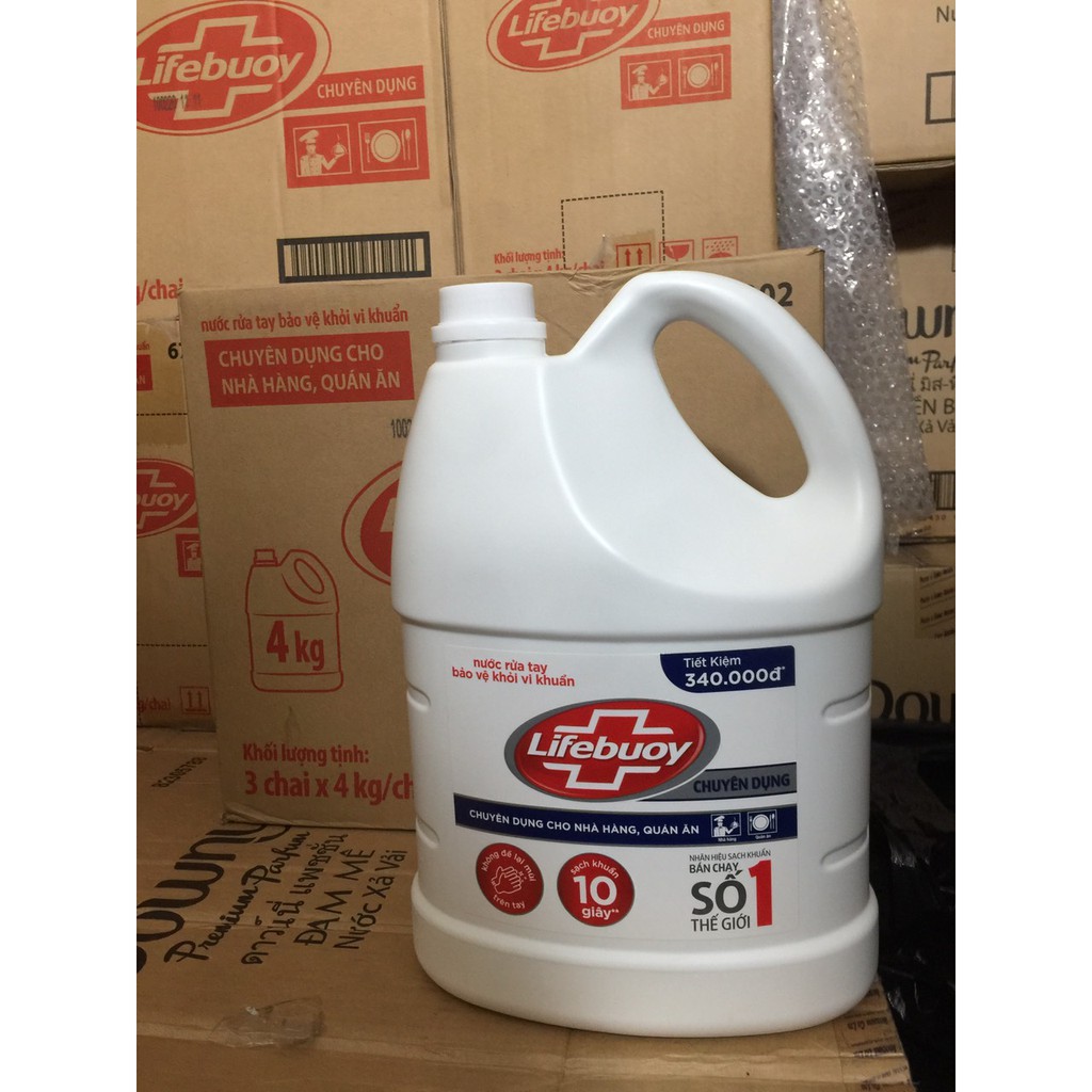 Nước rửa tay Lifebuoy can 4kg | BigBuy360 - bigbuy360.vn