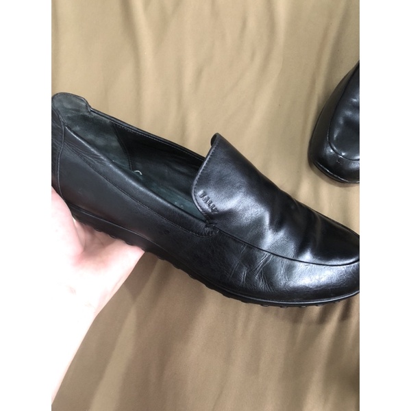 [Giày 2hand] [Size 42,5-43] [TonaShoe] Giày Lười Đế Chống Trơn Trượt Thương Hiệu Ý Bên Trong Có Lớp Nhung Mịn