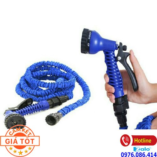 com bo 2 vòi xịt nước thông minh giãn nở 15 m