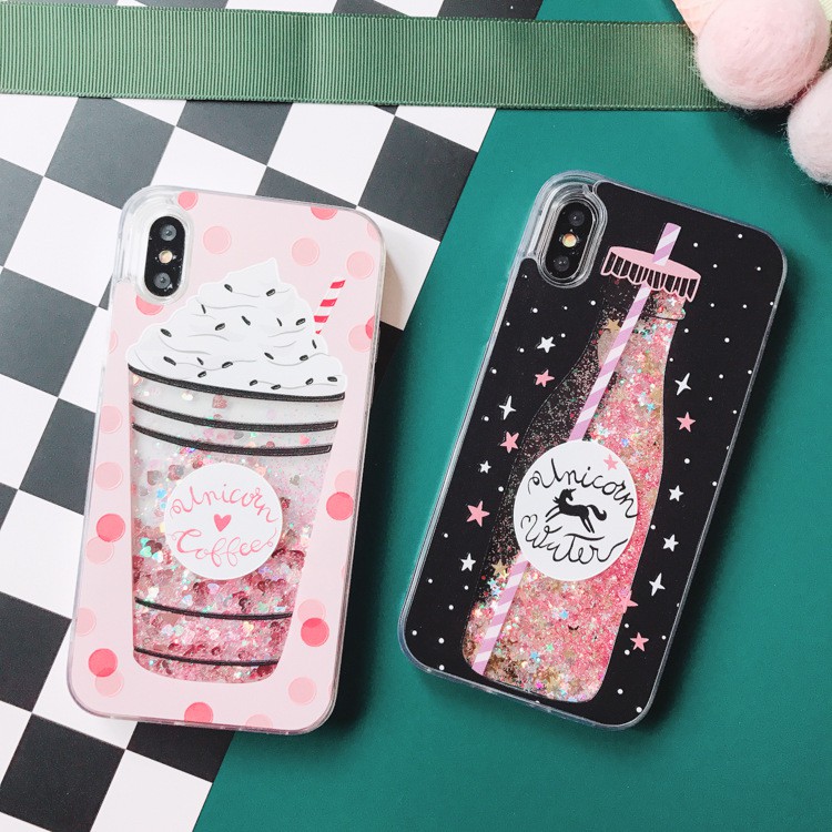 Ốp điện thoại TPU mềm in hoạt hình đính kim tuyến cho OPPO f11 f11pro f9 a7 a5s a3s | BigBuy360 - bigbuy360.vn