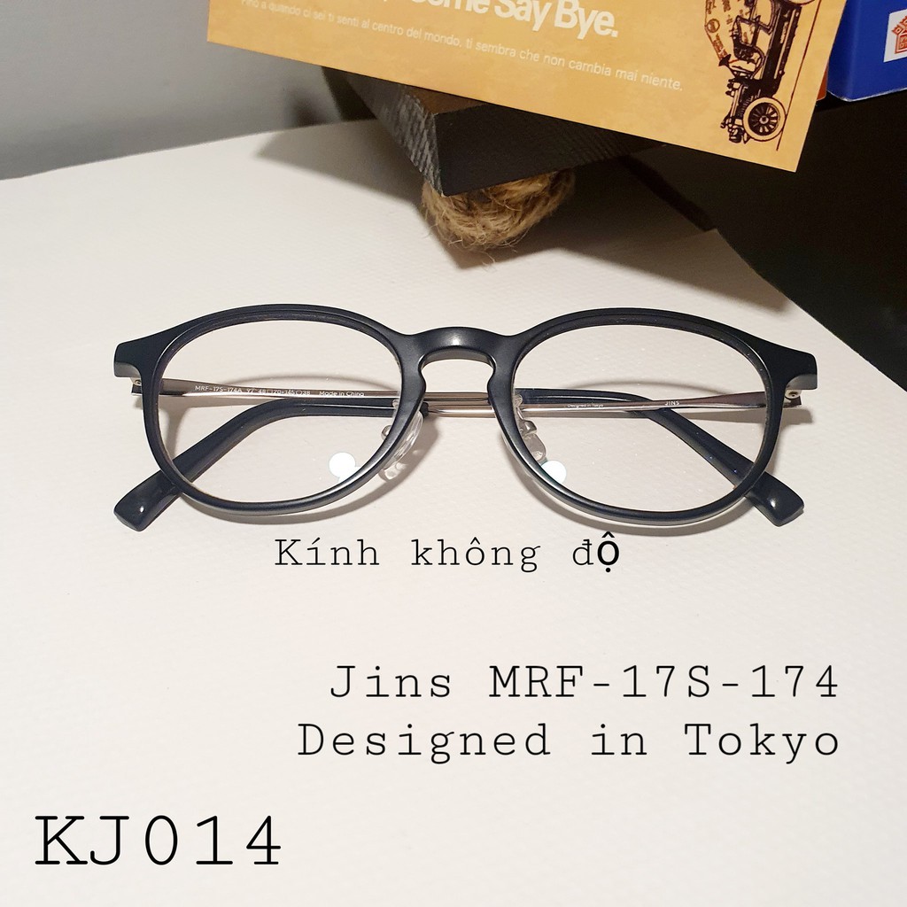 Gọng kính (KJ014) Nhật JINS MRF-17S-174 (2hand) Authentic