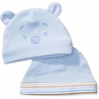 Mũ cotton ( set 2c) cho bé sơ sinh