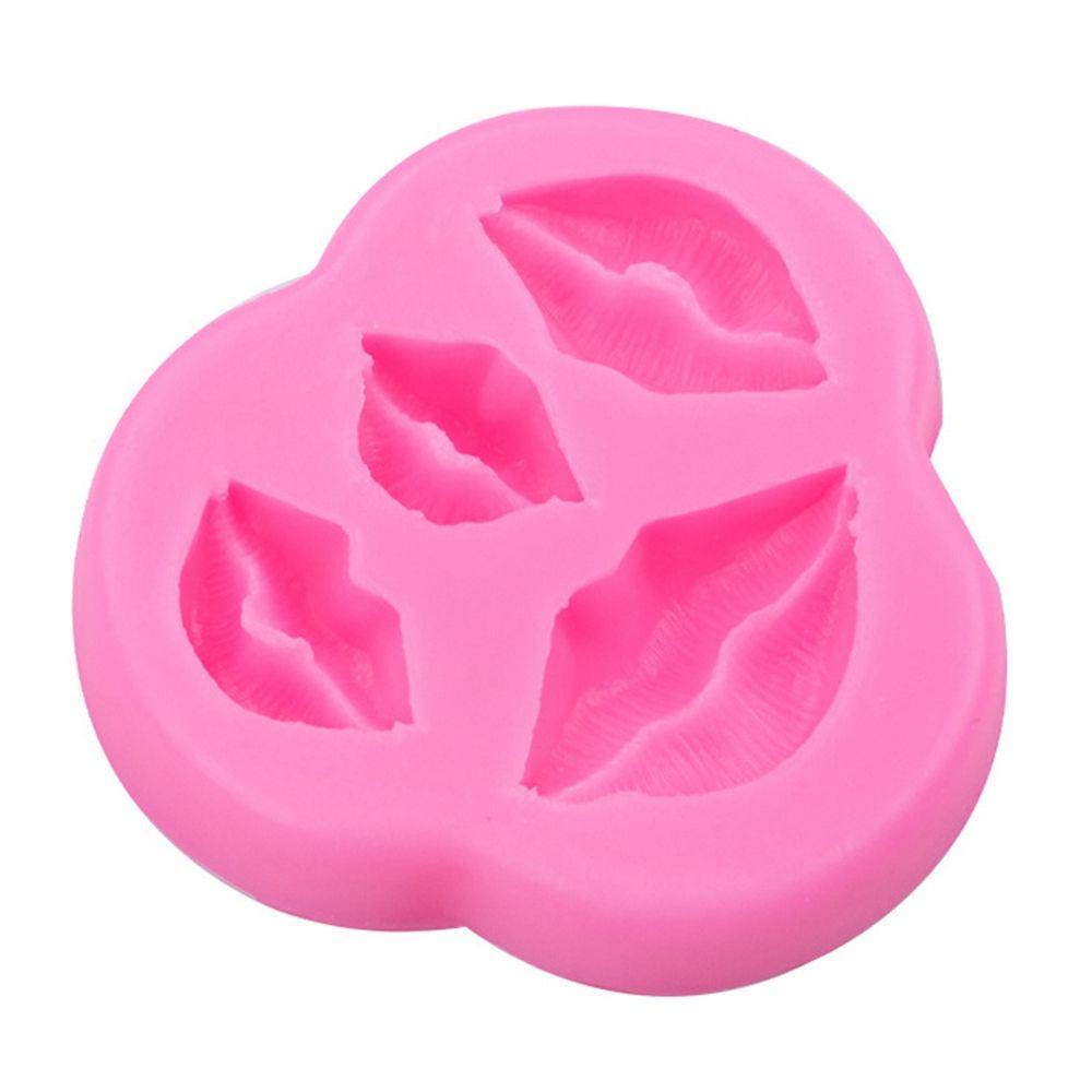 Khuôn Làm Bánh / Sô Cô La / Kẹo / Sô Cô La Hình Đôi Môi Bằng Nhựa Resin