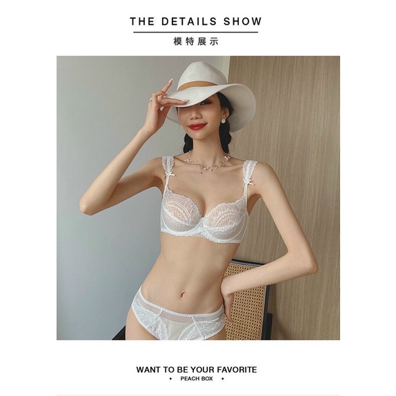 Bộ Đồ Lót Có Gọng Không Đệm Sexy Mới S159