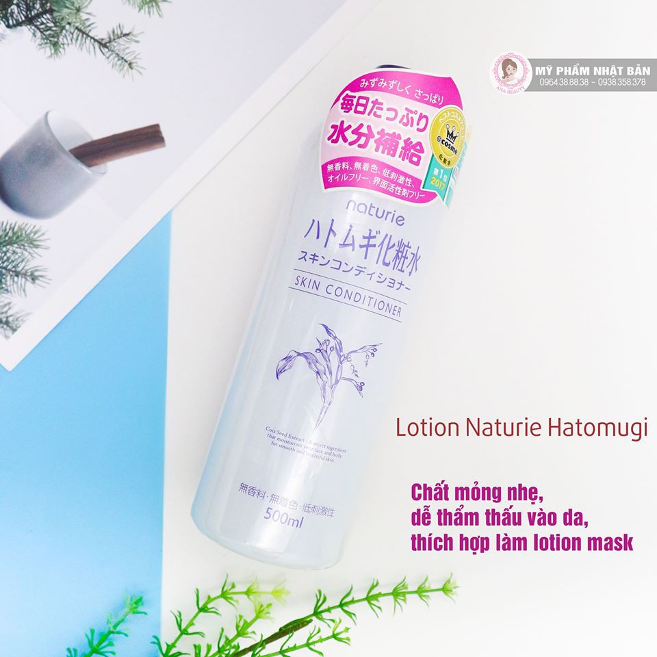 NƯỚC HOA HỒNG GẠO NATURIE